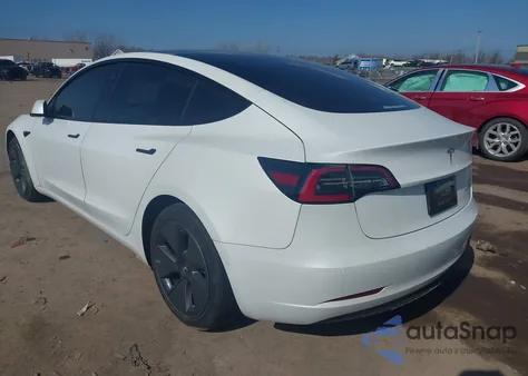 2021 Tesla Model 3 Long Range Dual Motor All-Wheel Drive from USA, damaged, VIN 5YJ3E1EB7MF079656